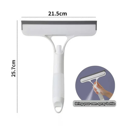 3-in-1 Spray Glass Cleaner Squeegee