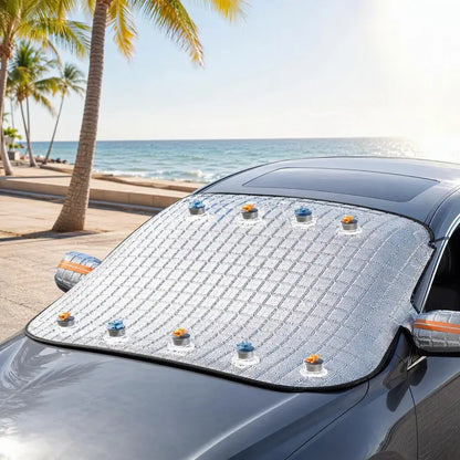 Thick Quilted Car Windshield Snow & Frost Cover