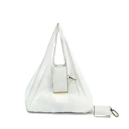 Foldable Keychain Tote Bag – Pocket-Size Reusable Shopping Bag