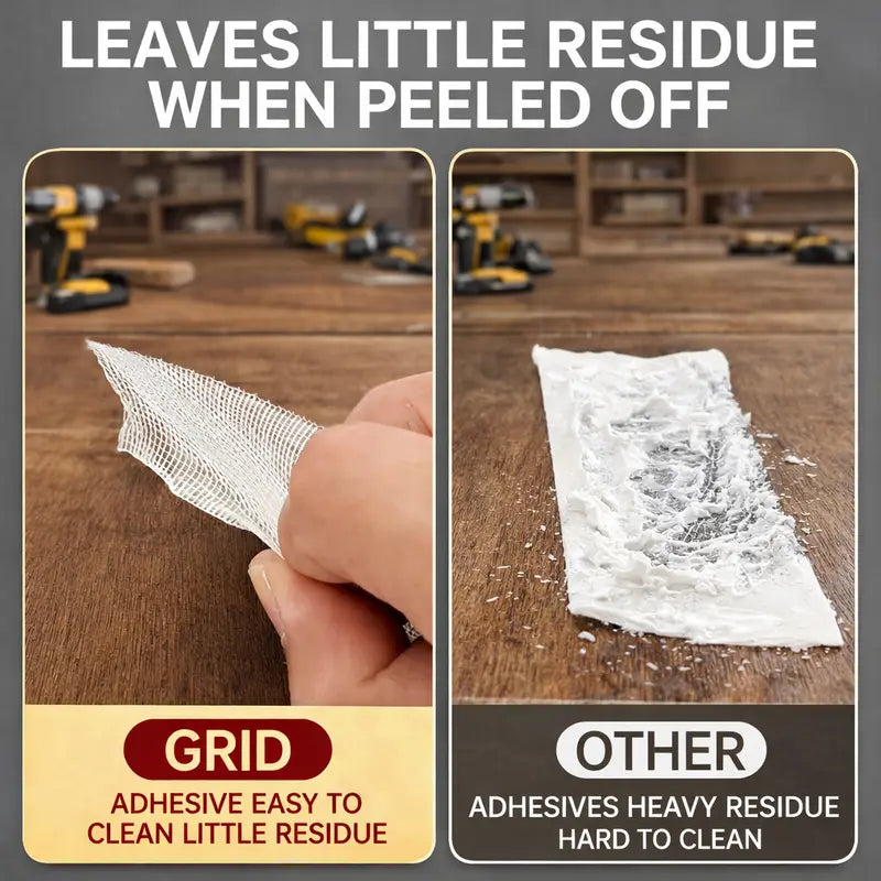 Heavy-Duty Double-Sided Duct Tape, Strong Adhesive, Waterproof