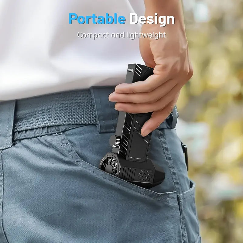Powerful Cordless Miniaturized Portable Turbo Fan