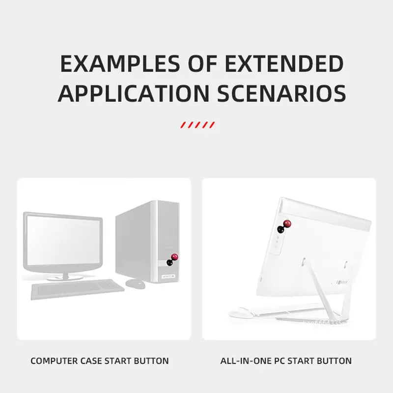 Joystick Style Start-Stop Button Lever