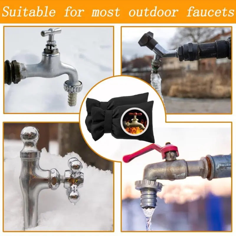 4-Pack Outdoor Faucet Covers