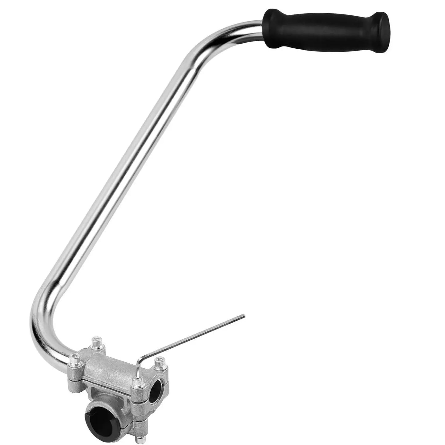 Grass Trimmer Handle, Aluminum Trimmer Handle with Bracket Clip Feature