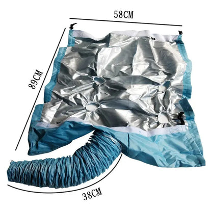Portable Quick-Dry Pet Bath Drying Bag