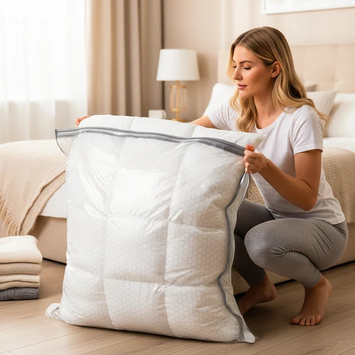 Vacuum Storage Bags with Rechargeable Pump (Travel)