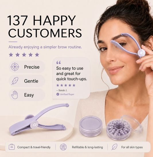 Precise Brow Threading Tool
