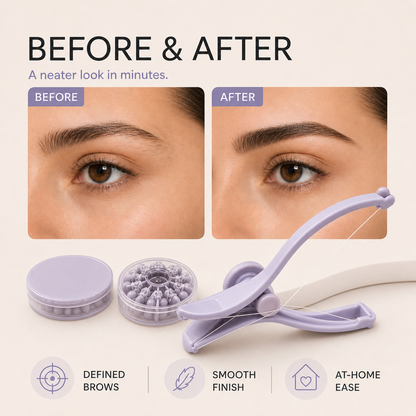 Precise Brow Threading Tool