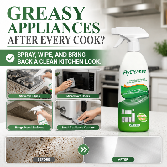 Natural Enzyme Kitchen Grease Remover Spray