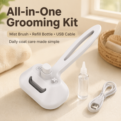 2-in-1 Steaming Pet Grooming Brush