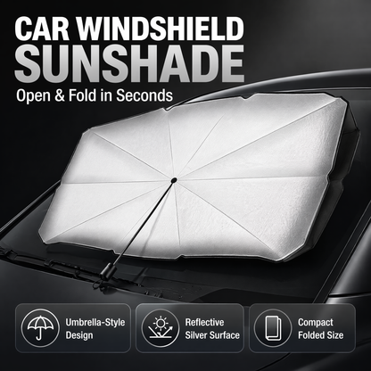 Foldable Car Windshield Sunshade Umbrella