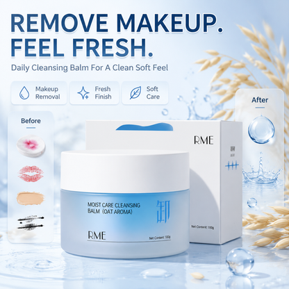 RME Soothing Cleansing Balm – Oat Scent, 100g