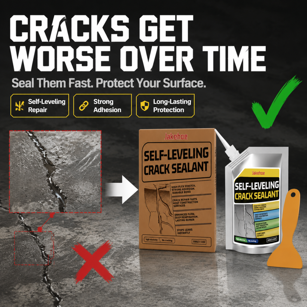 Self-Leveling Concrete Crack Repair Sealant