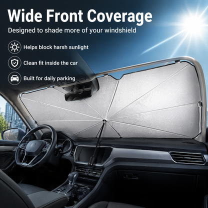 Foldable Car Windshield Sunshade Umbrella