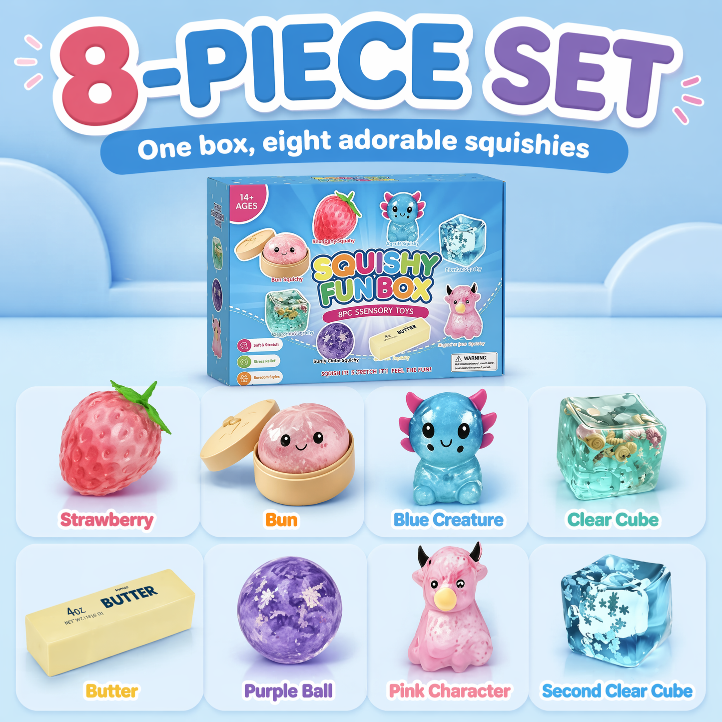 Squishy Sensory Fidget Toys – Soft