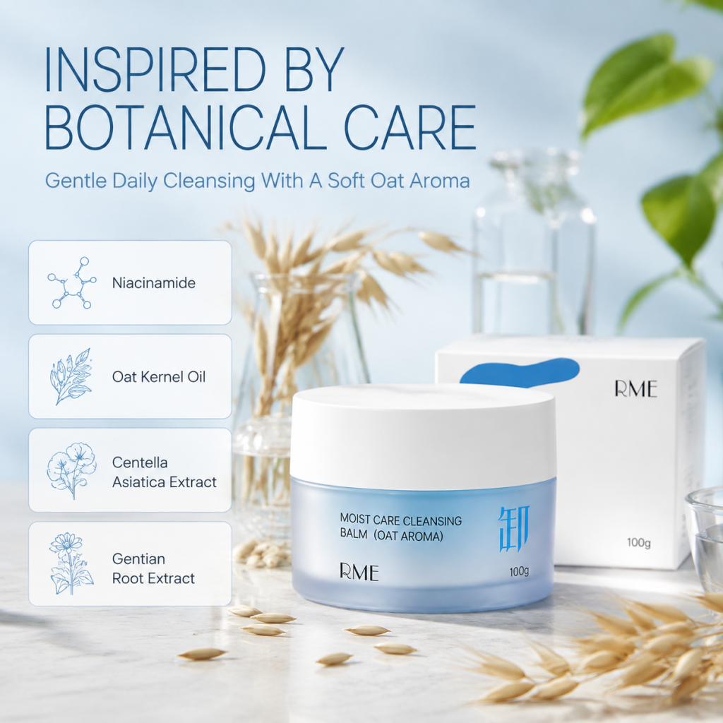 RME Soothing Cleansing Balm – Oat Scent, 100g