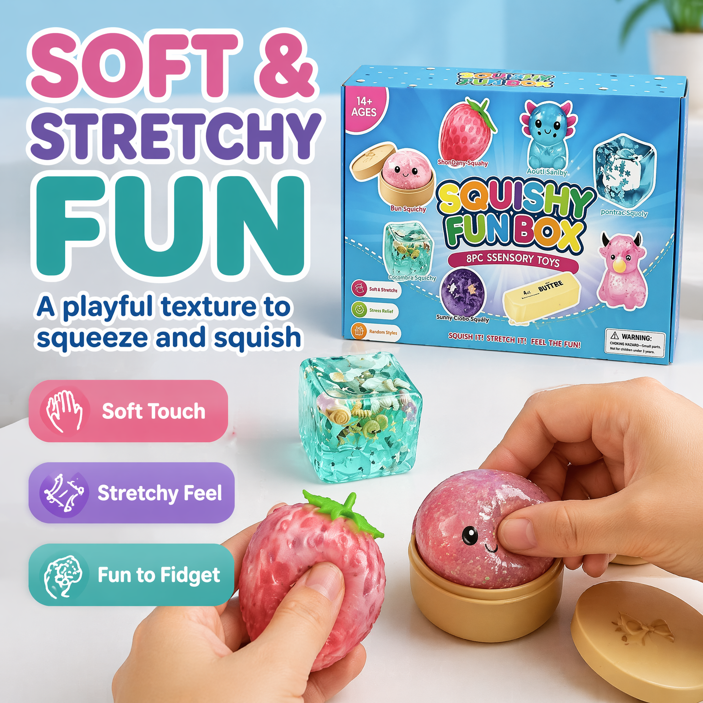 Squishy Sensory Fidget Toys – Soft