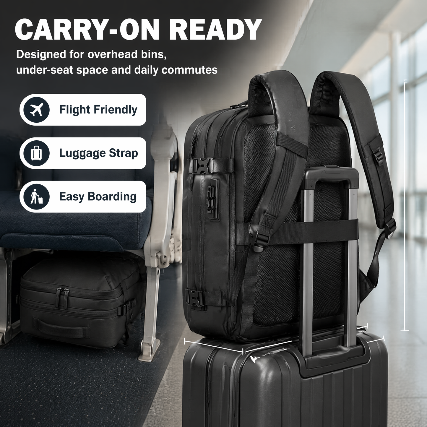 Waterproof Vacuum Travel Backpack