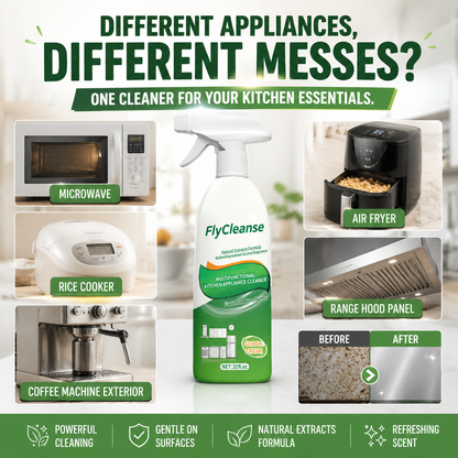 Natural Enzyme Kitchen Grease Remover Spray