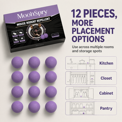 Natural Pest Repellent Balls 12-Pack