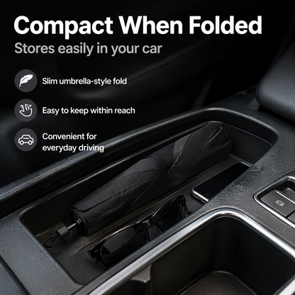 Foldable Car Windshield Sunshade Umbrella