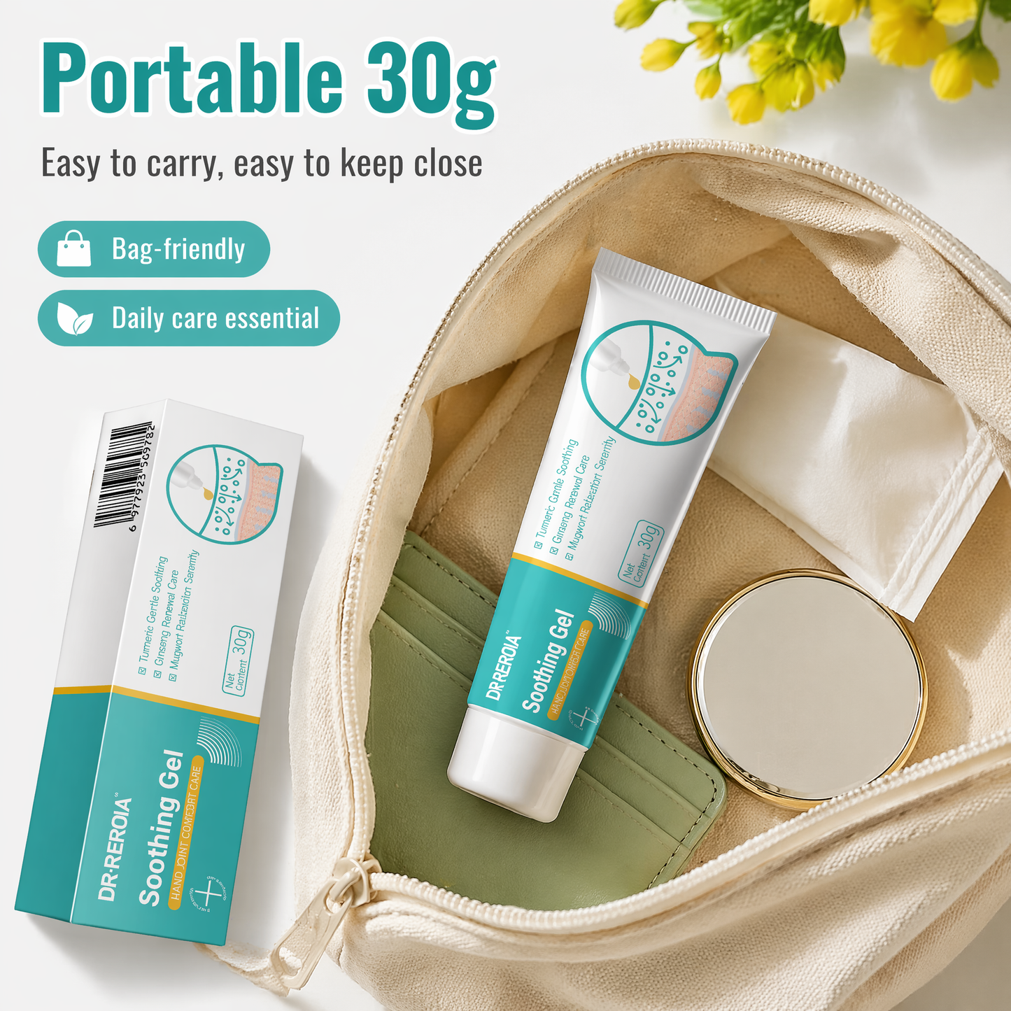 Turmeric Mugwort Skin Repair Gel