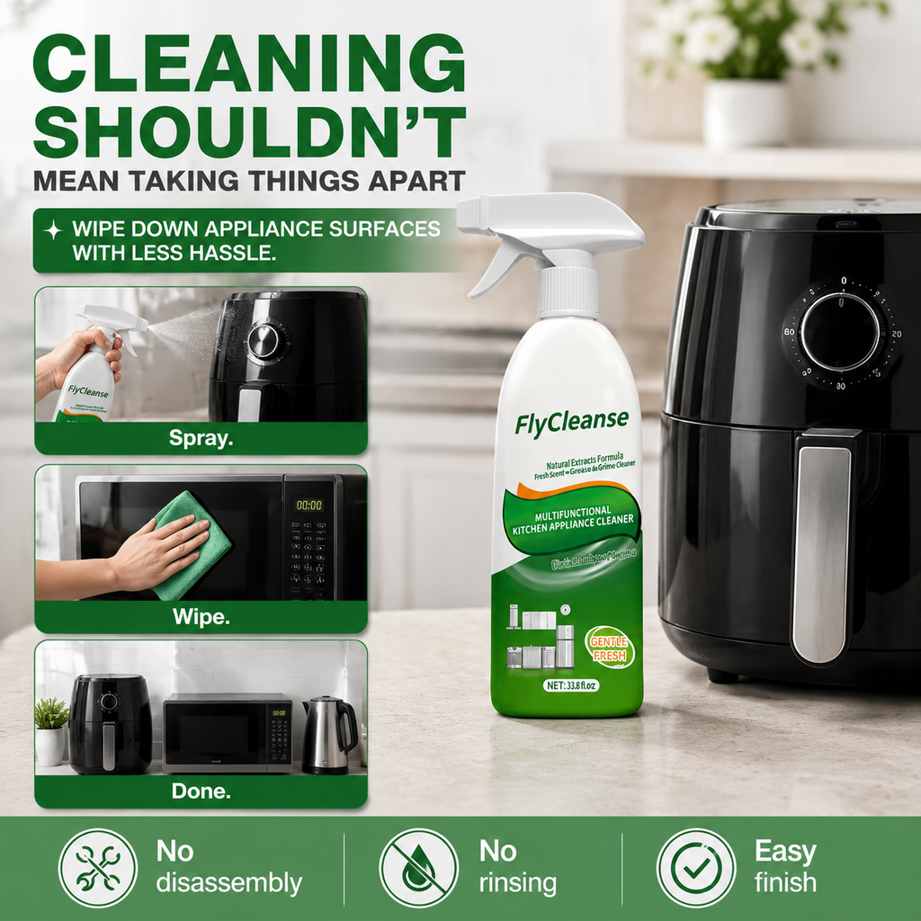 Natural Enzyme Kitchen Grease Remover Spray