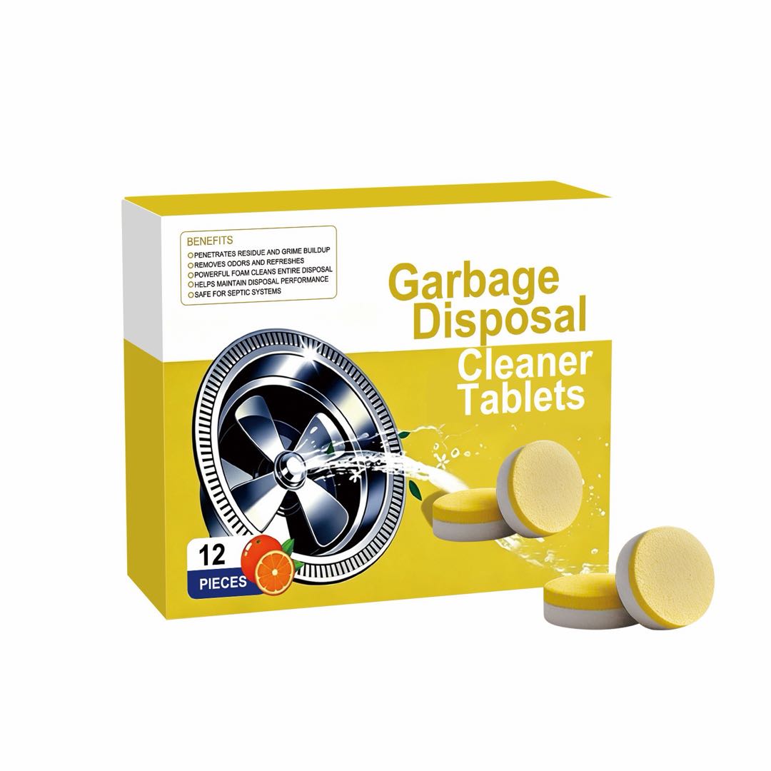 Garbage Disposal Cleaner Tablets – 12-Pack