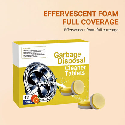 Garbage Disposal Cleaner Tablets – 12-Pack