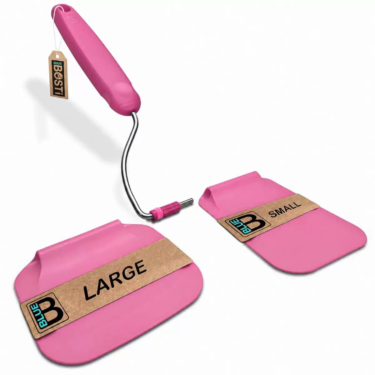 7-Angle Adjustable Spatula with 2 Replaceable PPSU Heads