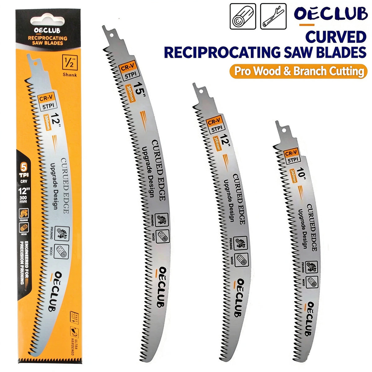 Japanese Teeth Reciprocating Saw Blades