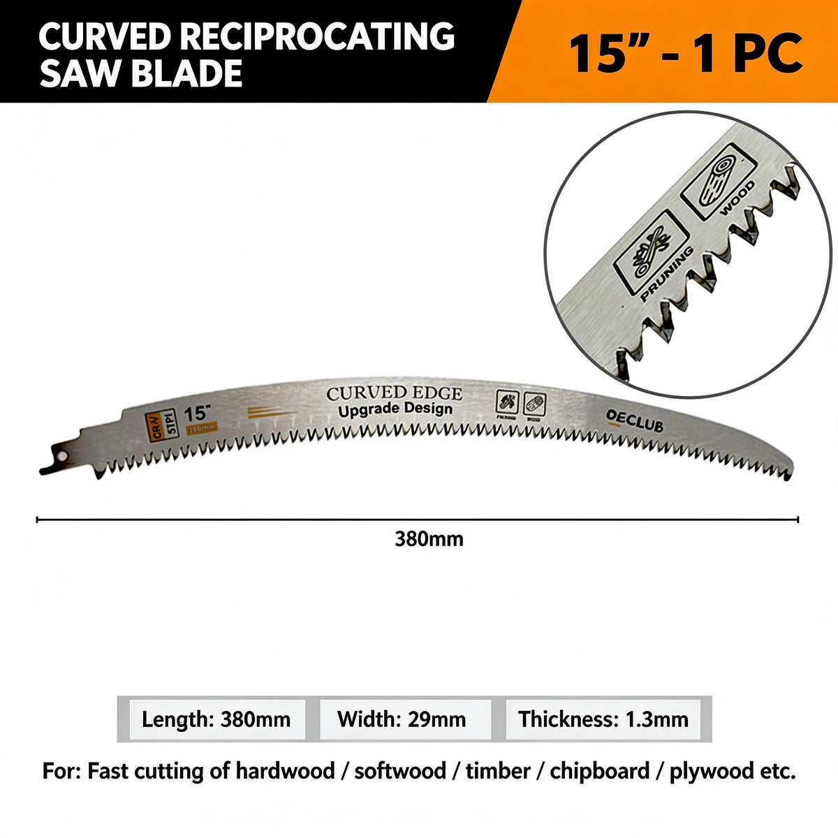 Japanese Teeth Reciprocating Saw Blades