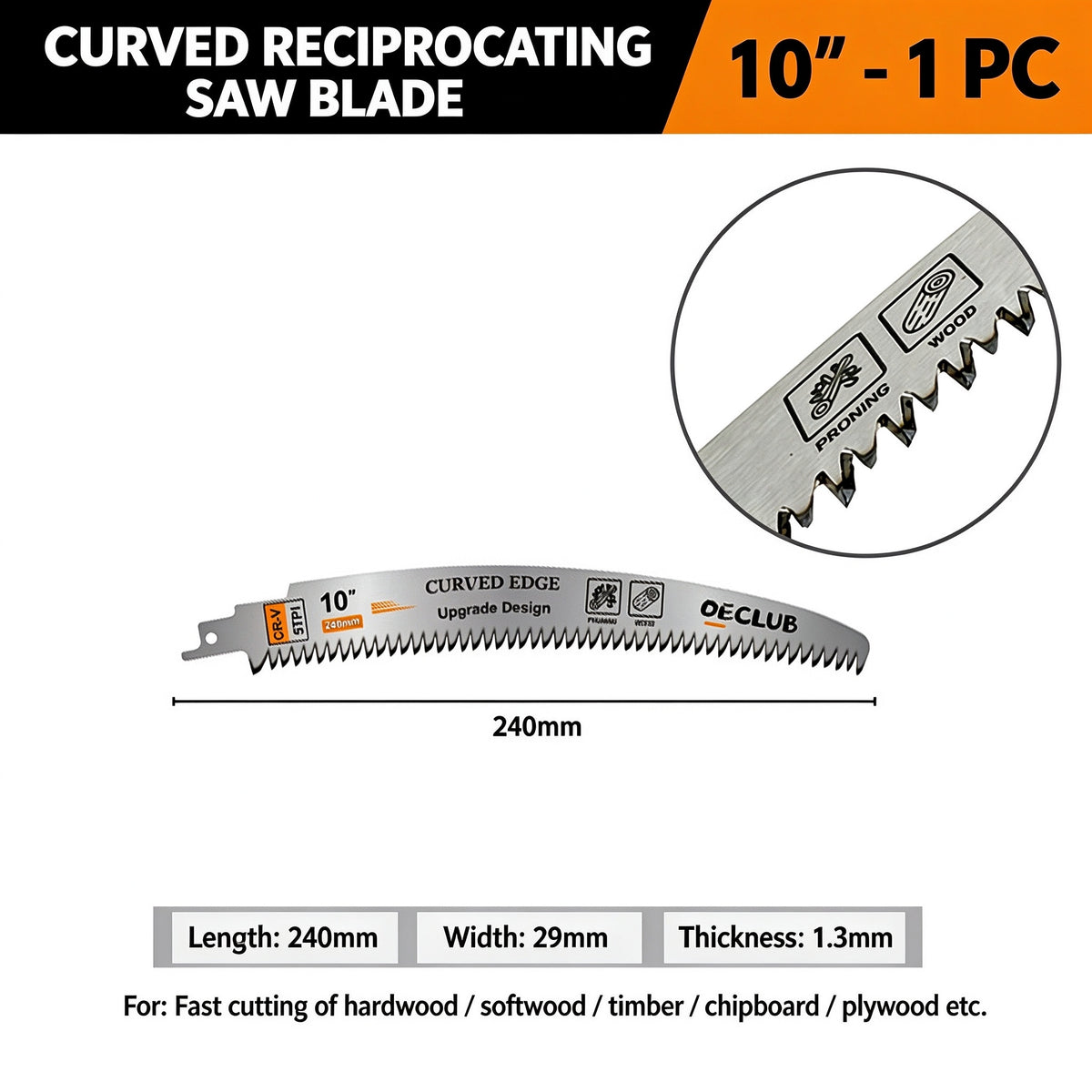 Japanese Teeth Reciprocating Saw Blades