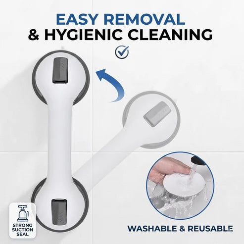 Vacuum Suction Bathroom Safety Grab Bar