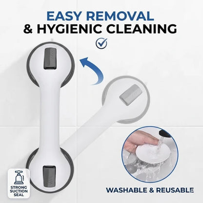 Vacuum Suction Bathroom Safety Grab Bar
