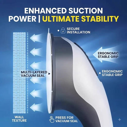 Vacuum Suction Bathroom Safety Grab Bar