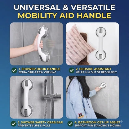 Vacuum Suction Bathroom Safety Grab Bar