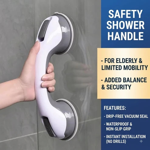 Vacuum Suction Bathroom Safety Grab Bar